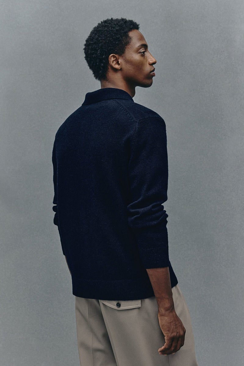 H&M Regular Fit Wool Polo Jumper - Image 2