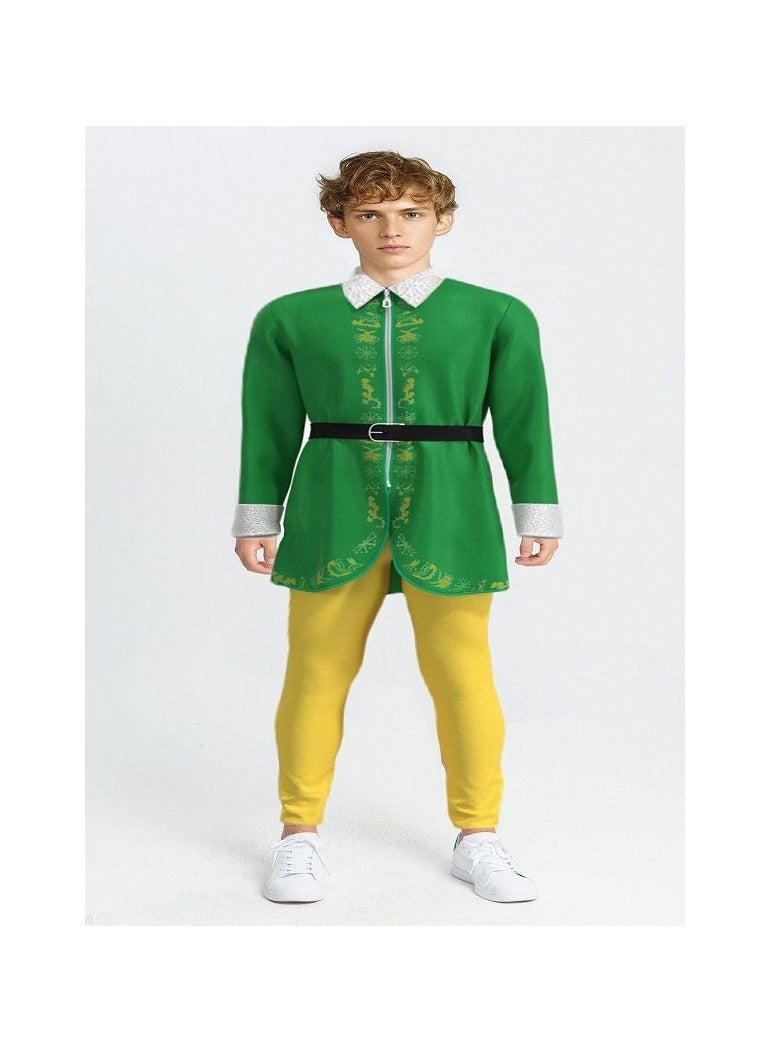 KUYING Adult Tree Green Elf Cosplay Costume - Image 3
