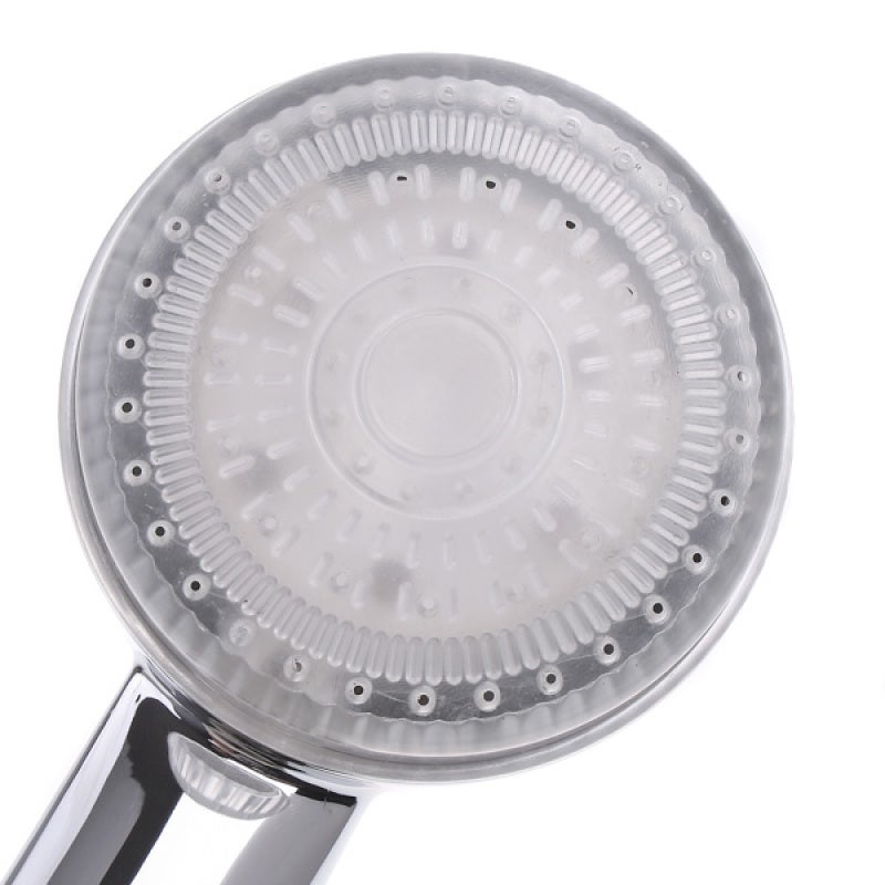LED Shower Head: Self-Powered, Automatic Color-Changing, Waterfall Light Effect - Eco-Friendly, Corrosion-Resistant ABS, Easy Installation for Standard Bathroom Shower Connectors - Image 2
