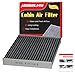 MOSELNY CF10285 Cabin Air Filter with Activated Carbon Replacement for Toyota Lexus Camry CorollaScion Subaru Pontiac Jaguar 4Runner Avalon Highlander ES300h GS350 - Image 2