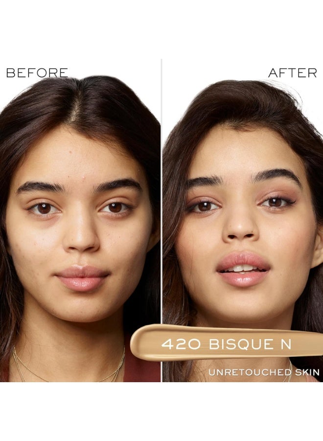 لانكوم Lancôme Teint Idole Ultra Wear All Over Full Coverage Concealer - Natural Matte Finish & Lightweight Under Eye Concealer - Up To 24H Wear - Image 2