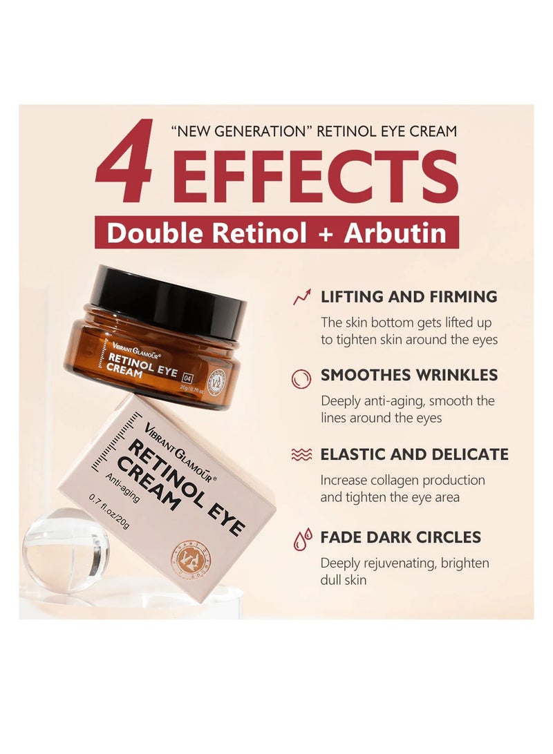 Vibrant Glamour Anti Aging Retinol Eye Cream 20g - Image 5