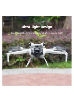 KASTWAVE Foldable Landing Gear for DJI Mini 4 PRO Anti-Fall Gimbal Protector Heighten 25mm Extender Leg for DJI Mini 4 Pro Drone Accessories  - Image 3