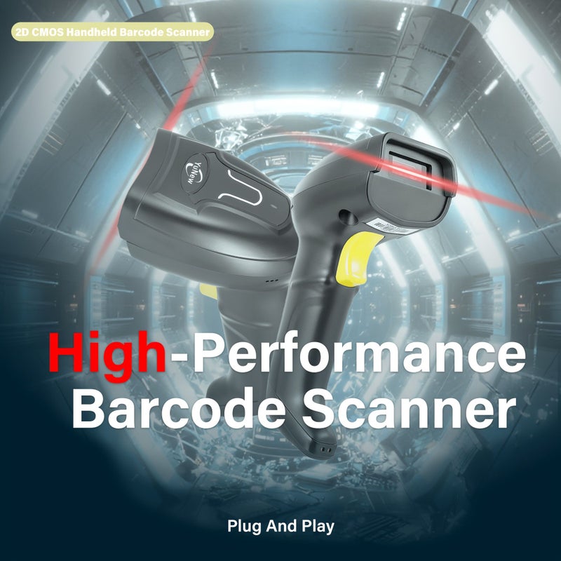 High Performance 300000 Pixel 2D Scanning Device Black - Image 4