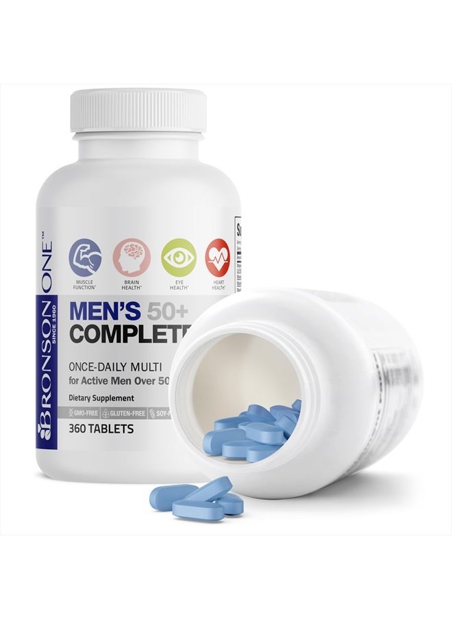 ONE Daily Mens 50+ Complete Multivitamin Multimineral, 360 Tablets