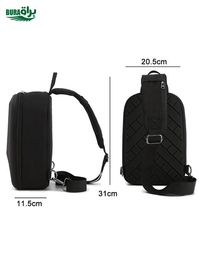 BURAQ Drone Accessories Storage Crossbody Bag For DJI Mavic Air 2/Air 2S(Black)  - Image 3