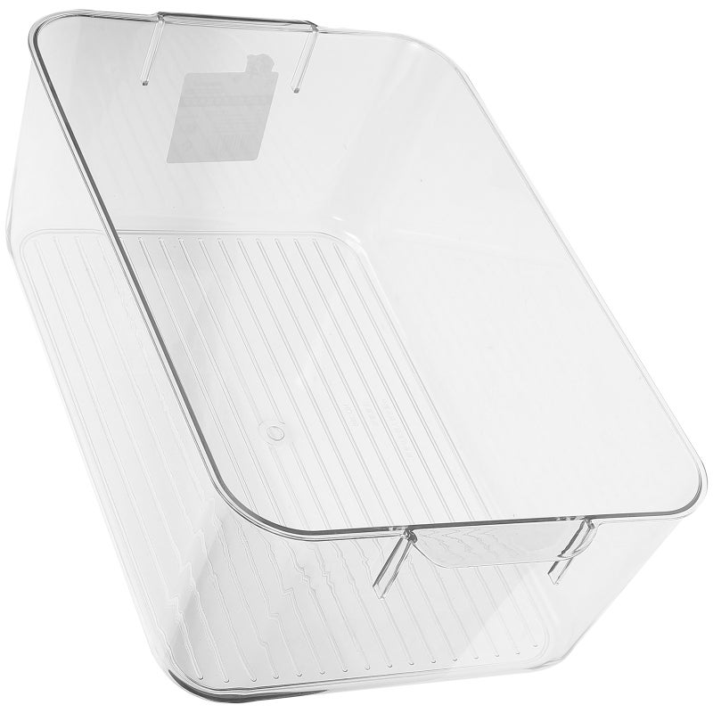 1pc Multi-purpose Makeup Box Desktop Storage Box Sundries Container (White) - Image 3