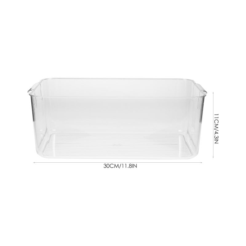 1pc Multi-purpose Makeup Box Desktop Storage Box Sundries Container (White) - Image 2