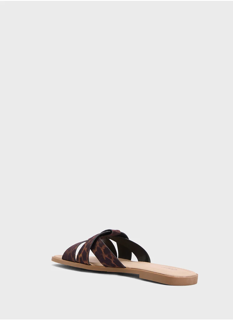 جينجر Ladies Flat Sandal