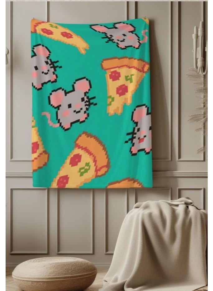 عام بطانية رقيقة من الفانيلا الكرتونية للأطفال والرضع (دافئة ومريحة، ومناسبة للنوم والألعاب) 70 سم * 100 سم - Image 4