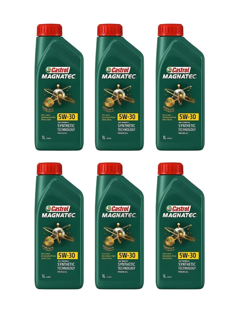 كاسترول زيت محرك كاسترول ماجناتيك 5W-30 – حماية فورية من أول تشغيل / ١لتر × ٦ - Image 1