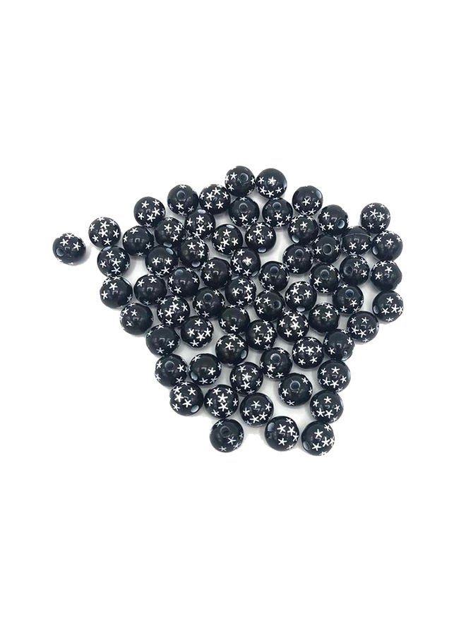 NIBEMINENT 875-Piece DIY Crafting Star Design Round Ball Beads - Image 1
