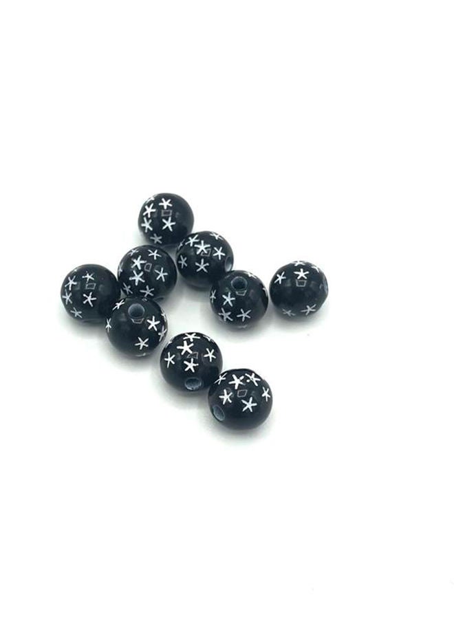 NIBEMINENT 875-Piece DIY Crafting Star Design Round Ball Beads - Image 3