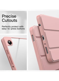 Rock Pow Case for Samsung Galaxy Tab A9 8.7-Inch 2023 Clear Transparent Hard PC Back Protective Tri-Fold Stand Slim Tablet Cover  - Image 4