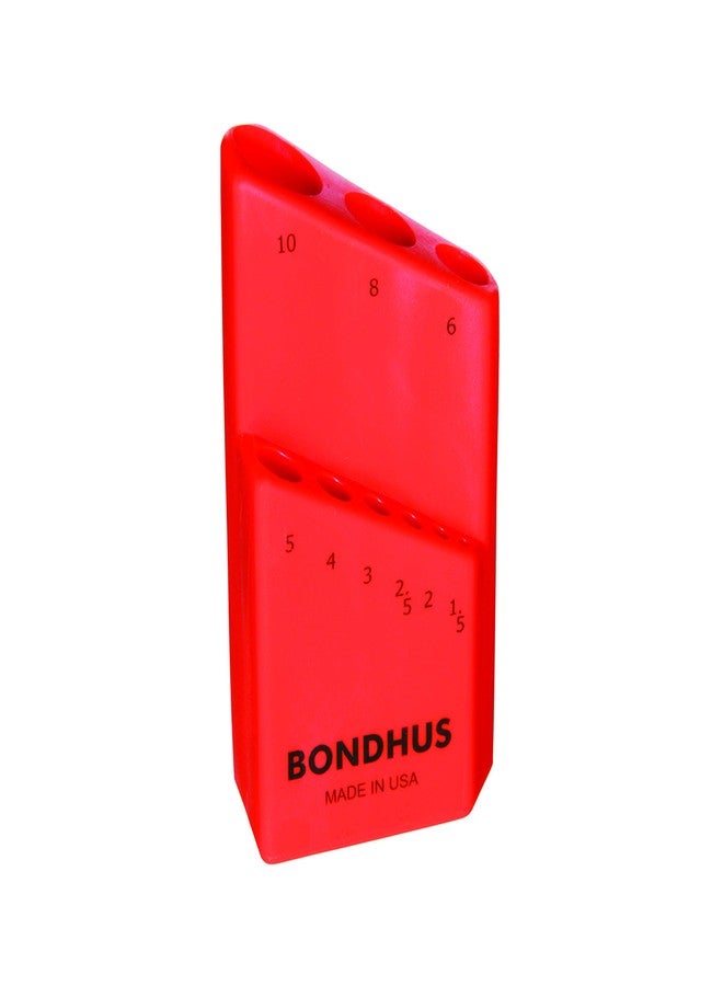 بوندهص حافظة Bondhus 18099 Bondhex الملونة تحمل 9 أدوات، مقاس 1/5 مم - 10 مم (عبوة من 10 قطع) - Image 1