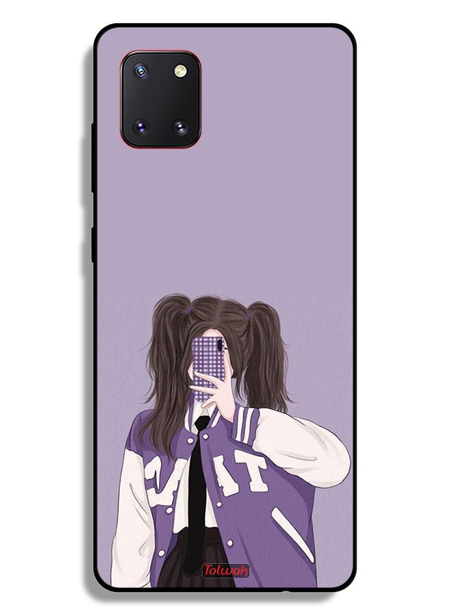 Tolwak Samsung Galaxy Note 10 Lite Protective Case Cover Making Selfie - Image 2