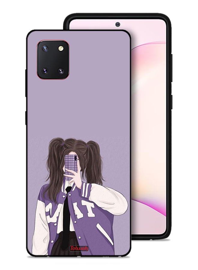 Tolwak Samsung Galaxy Note 10 Lite Protective Case Cover Making Selfie - Image 1