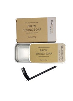 RIALBEAUTY The Original Brow Styling Soap With Bamboo Spoolie 10 g  - Image 1
