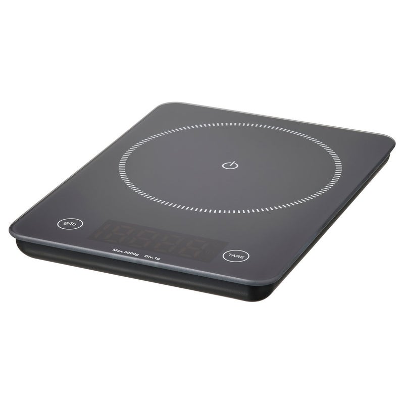 Baitique Digital Kitchen Scales, Black, 3 kg - Image 1