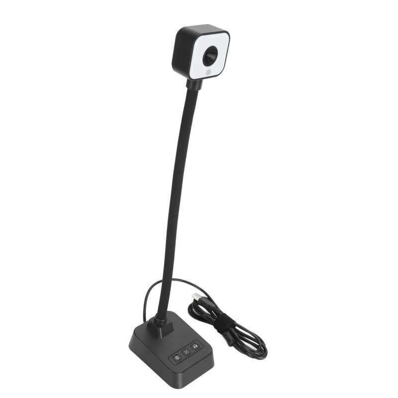 4K Document Camera: Auto Focus 30fps Foldable Design - Adjustable Image Brightness USB Document Camera for Remote Education Online Meetings - Image 2