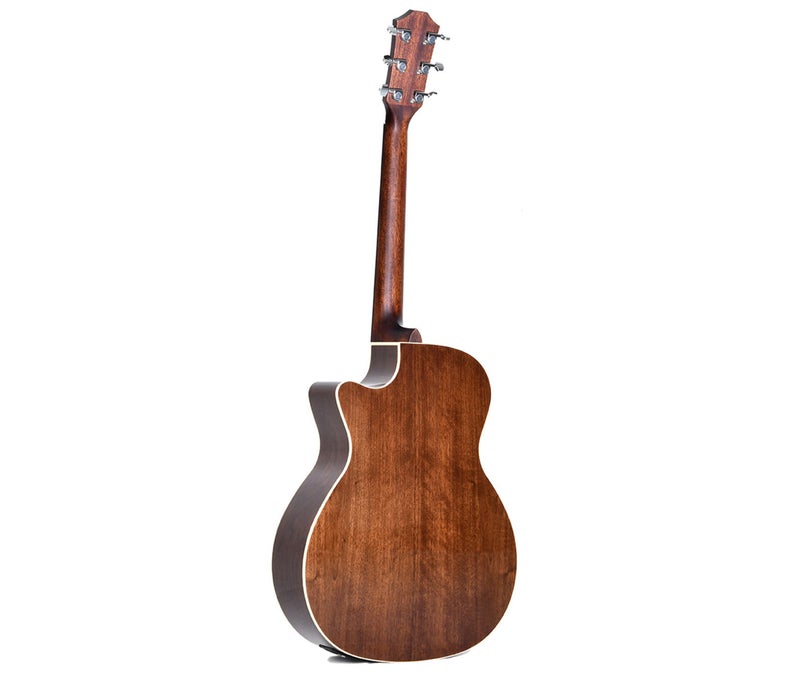 Sigma Grand OM-14 Fret Acoustic Cutaway Guitar - Dark Mahogany - Image 3
