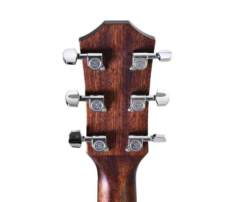 Sigma Grand OM-14 Fret Acoustic Cutaway Guitar - Dark Mahogany - Image 5