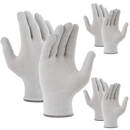 Teenyyou 2 Pairs Unisex Computer Gloves Antistatic Gloves for Hands Wrists with Touchscreen for Phones Keyboards Laptops(L) - Image 1