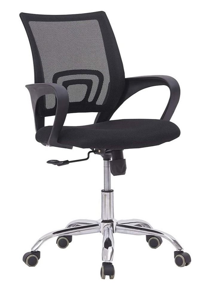 AGD - Ergonomically Backrest Designed Swivel Movable and Height Adjustable Office Chair - Image 1