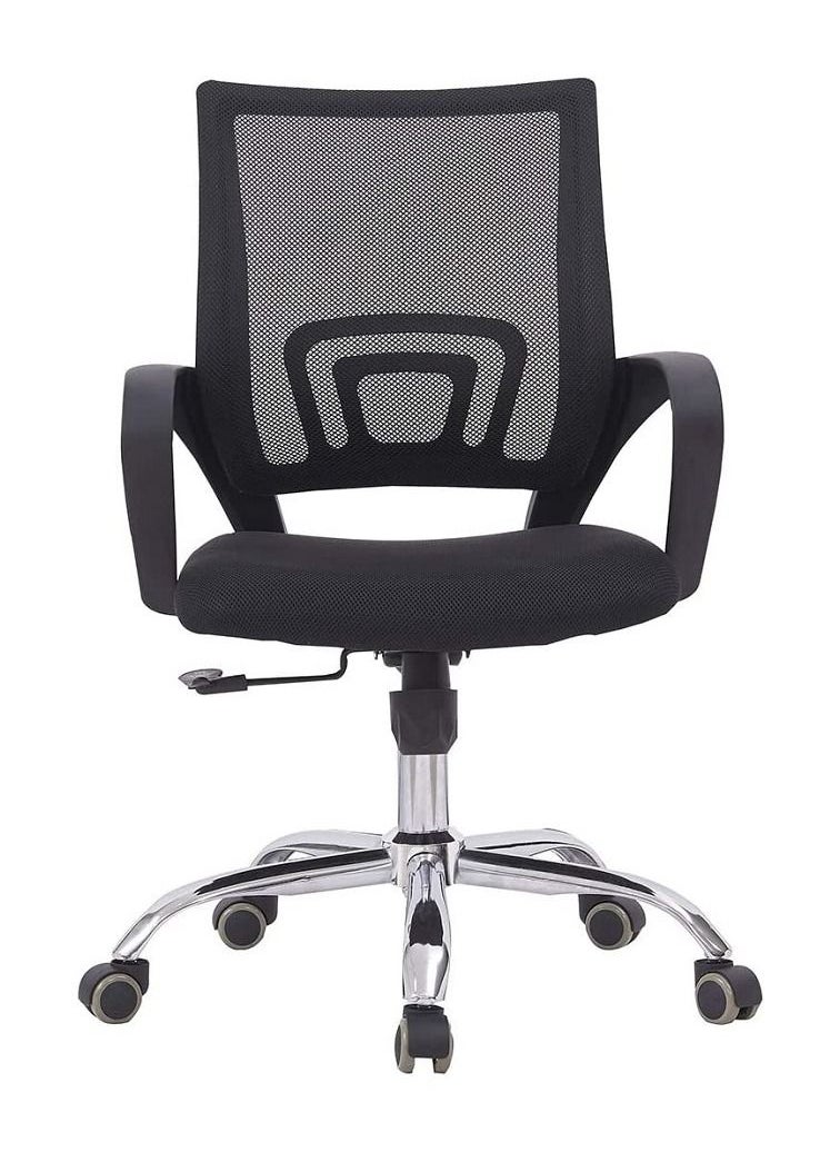 AGD - Ergonomically Backrest Designed Swivel Movable and Height Adjustable Office Chair - Image 1