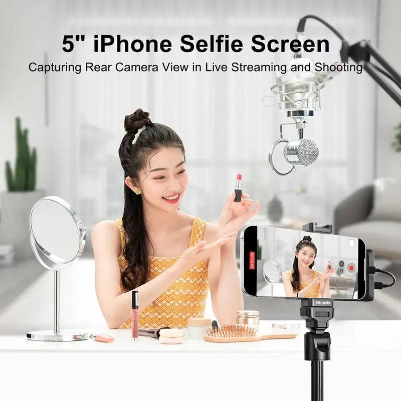 كينج ما ملحقات كاميرا KingMa, Vlog Screen (Black) - Image 2