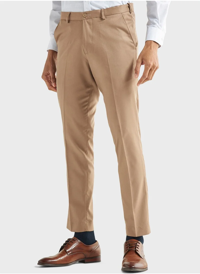 فاف Slim Fit Pants With Pockets