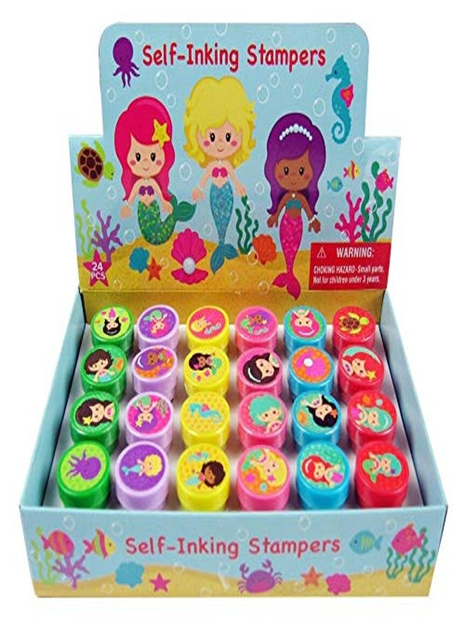 TINYMILLS Tiny Mills 24 Pcs Mermaid Stampers for Kids - Image 1