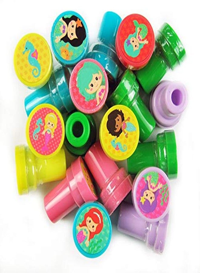 TINYMILLS Tiny Mills 24 Pcs Mermaid Stampers for Kids - Image 5