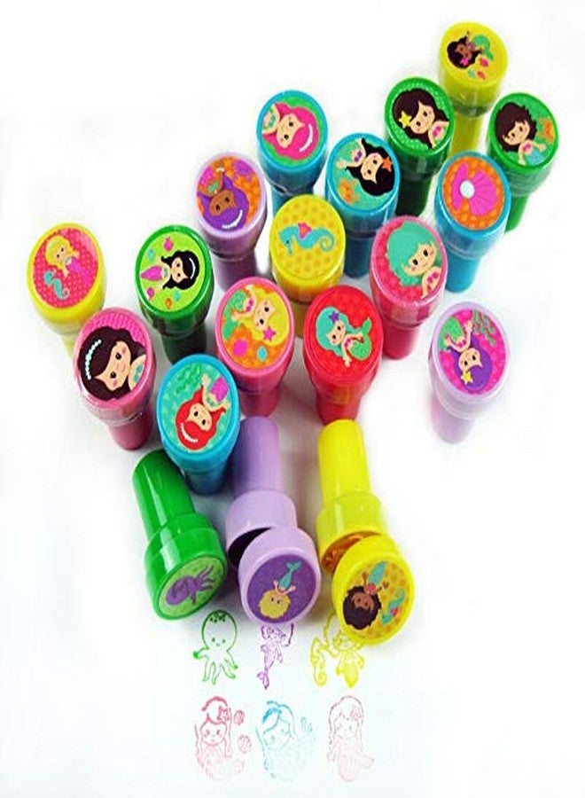 TINYMILLS Tiny Mills 24 Pcs Mermaid Stampers for Kids - Image 3