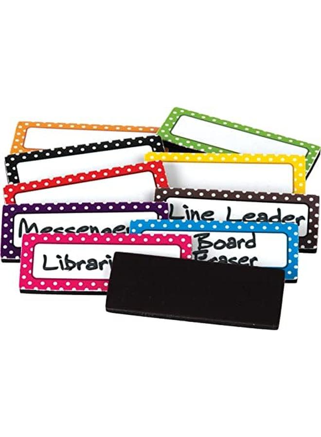 Teacher Created Resources Polka Dots Magnetic Labels 20650 - Image 2