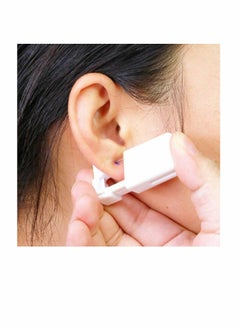 SYOSI 4 Pack Self Ear Piercing Gun, Disposable Self Ear Piercing Gun Kit with Earring Studs Safety Ear Piercing Gun Kit Tool (silver)  - Image 2