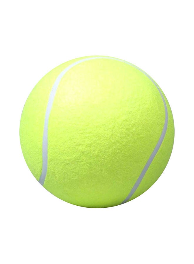 NIBEMINENT Giant Tennis Ball For Dog Chew Toy Lemon Green 24centimeter - Image 1