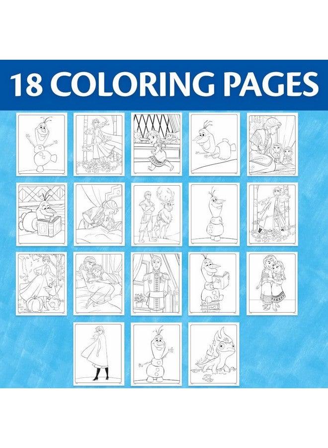 Crayola Frozen Color Wonder Coloring Set, 18 Frozen Coloring Pages, Mess Free Coloring for Toddlers, Frozen Toys & Gifts for Kids - Image 4