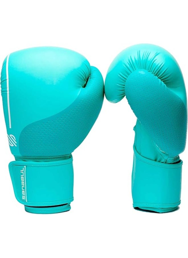 Sanabul  EE Women's Boxing Gloves – 8oz Mint | Pro Training, Sparring, Muay Thai, MMA, Kickboxing, Heavy Bag Punching  - Image 4