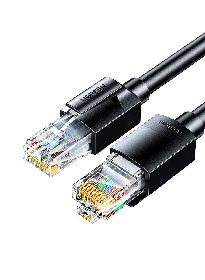 يو جرين كابل إيثرنت كات6A بسرعة 10 جيجابت في الثانية 2 متر كابل شبكة محلية عالي السرعة 500 ميجاهرتز كابل إنترنت RJ45 10 جيجابت كيبل كات6A غير محمي متوافق مع اكس بوكس ​​تلفزيون ذكي سويتش إيثرنت جهاز التوجيه - Image 1