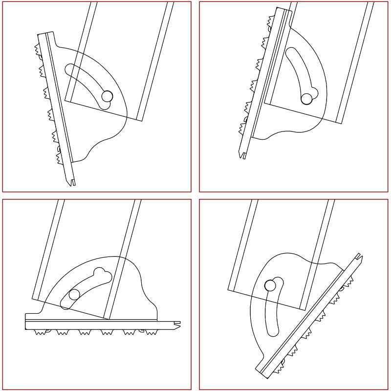 MY RUSTIC 2-Pack Shoe Kit For Extension Ladder Feet,Ladder Anti-Skid Feet,Extension Ladder Parts,Replacement Feet For Aluminum Ladders - Image 5