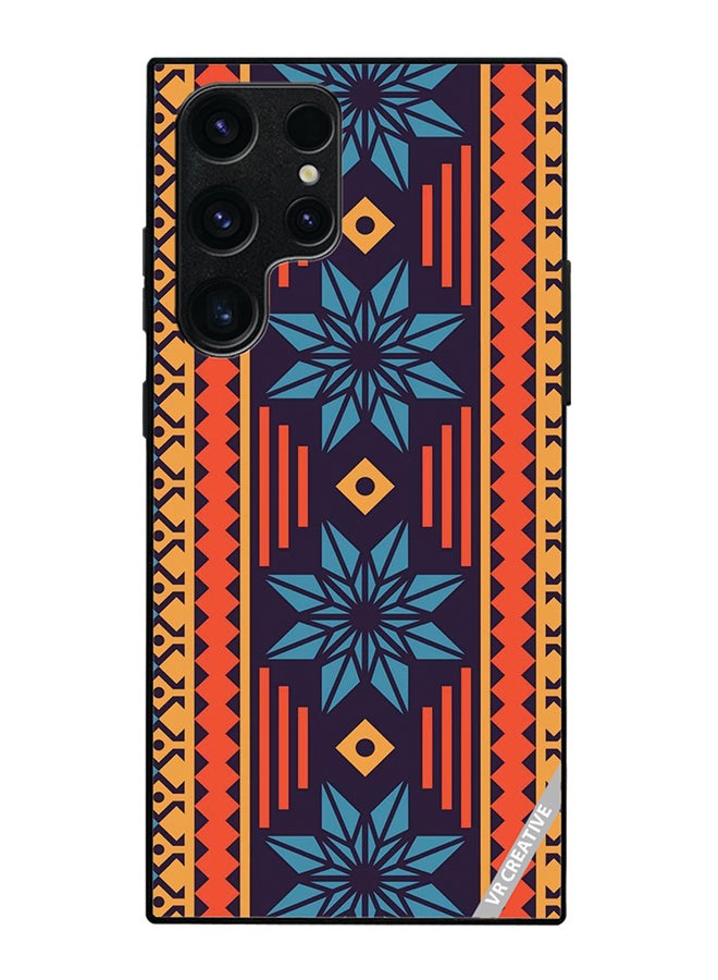 Protective Case Cover For Samsung Galaxy S25 Ultra Colourful Mandala Design Multicolour
