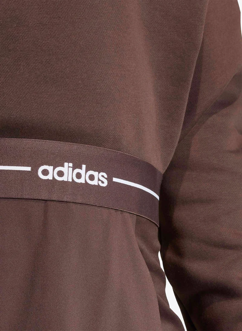 Adidas Hyperglam Cropped Hoodie