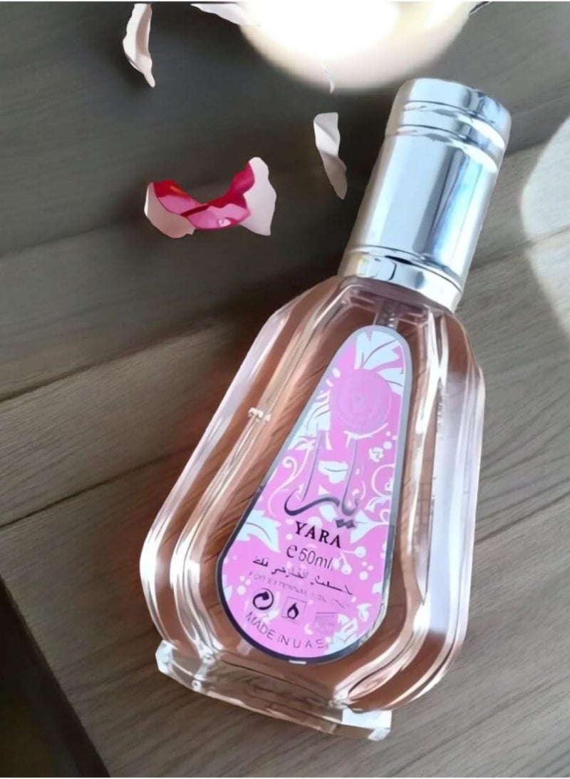 Ard Al Zaafaran Ard Al Zafran Yara Eau De Parfum for Women 50ml | Long Lasting Floral Oriental Perfume | Elegant Fragrance for Daily & Special Occasions - Image 3