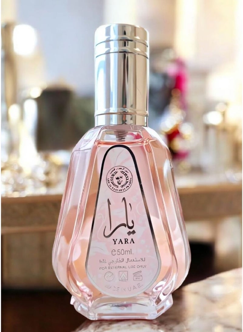 Ard Al Zaafaran Ard Al Zafran Yara Eau De Parfum for Women 50ml | Long Lasting Floral Oriental Perfume | Elegant Fragrance for Daily & Special Occasions - Image 4