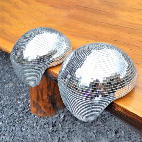 TUCAI Melted Disco Ball Decor, Mirror Ball Aesthetic for Modern Home Living Room - Image 4