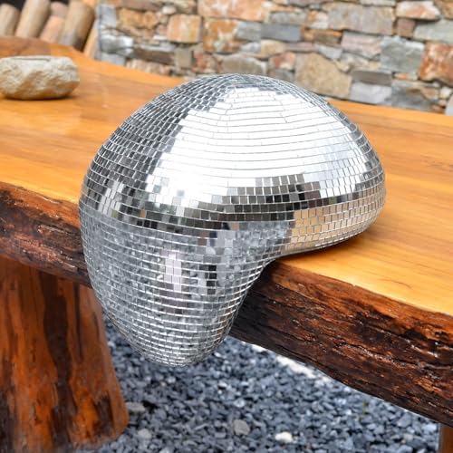 TUCAI Melted Disco Ball Decor, Mirror Ball Aesthetic for Modern Home Living Room - Image 5