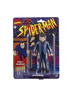 Spider-Man Marvel Legends Series 6 Inch Marvel’S Hammerhead Action Figure Toy Includes 3 Accessories: 2 Alternate Hands 1 Baseball Bat  - Image 3