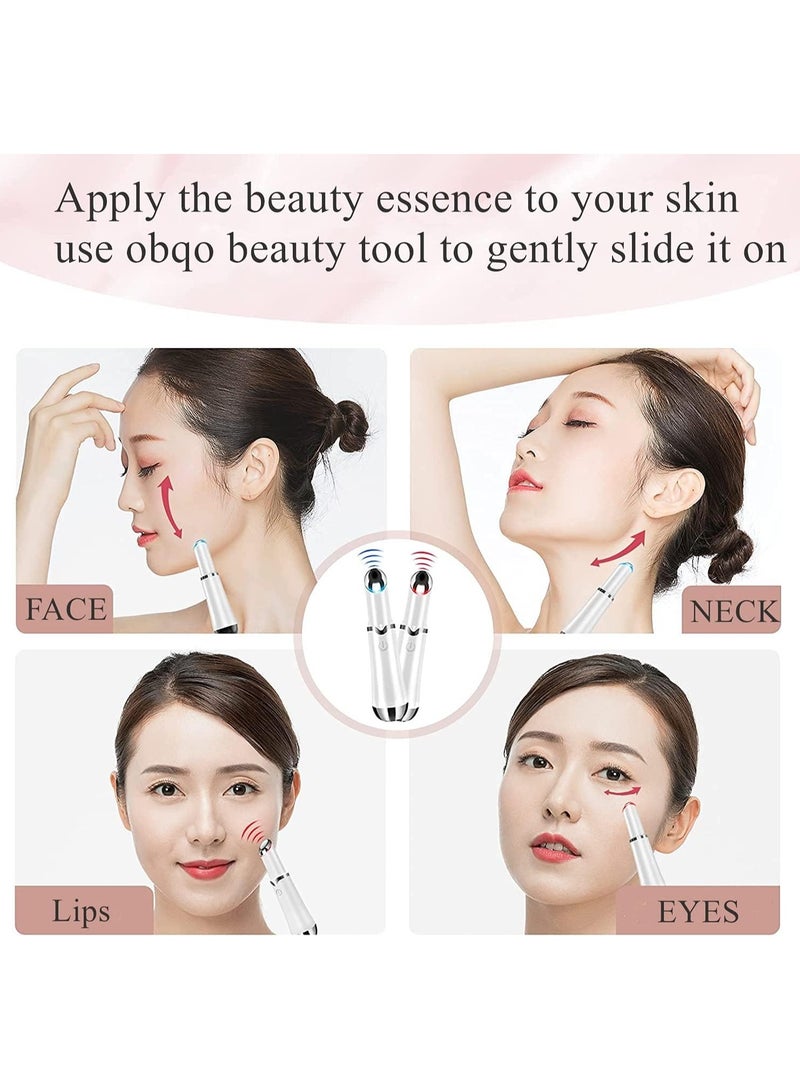 general Ultrasonic Face Massager,Red Blue Light Therapy Toning Devices for Anti-Aging Anti-wrinkles Skin Rejuvenation - Image 4