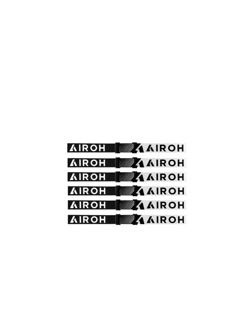 Airoh - Strap Xr1 - Black / White - Image 1